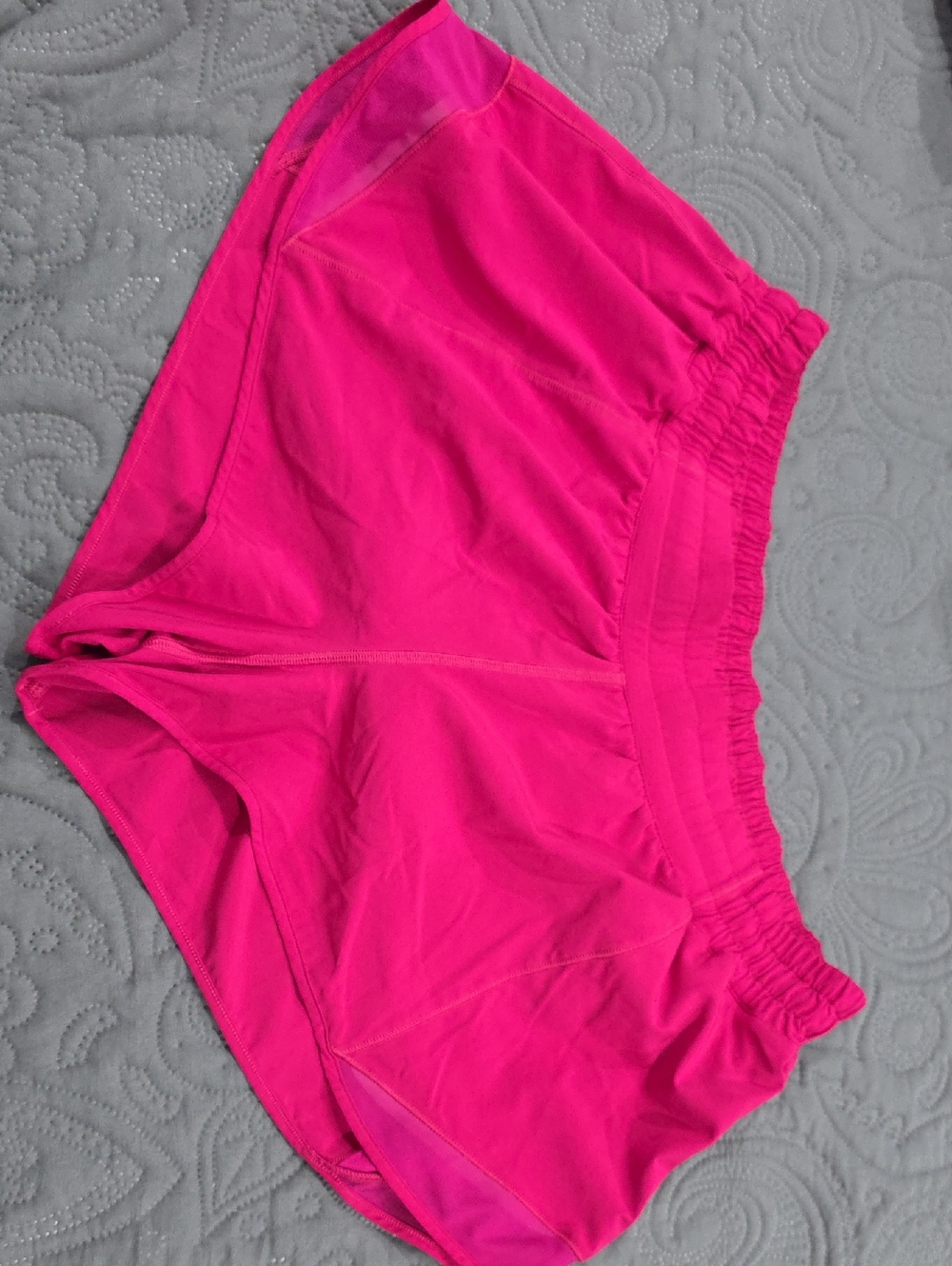 lululemon athletica Bright Pink Athletic Shorts
